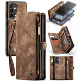CaseMe Samsung Galaxy A54 5G Fodral 008 Series Löstagbart Skal Brun