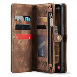 CaseMe Samsung Galaxy A54 5G Fodral 008 Series Löstagbart Skal Brun