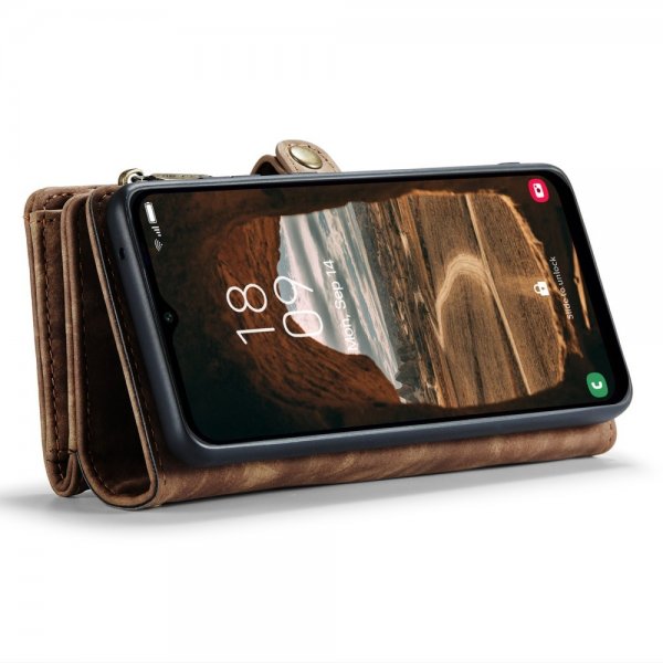 CaseMe Samsung Galaxy A54 5G Fodral 008 Series Löstagbart Skal Brun