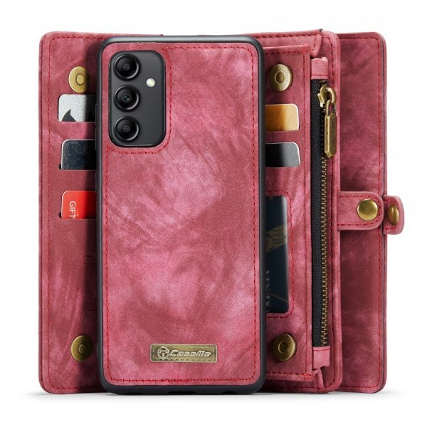 CaseMe Samsung Galaxy A54 5G Fodral 008 Series Löstagbart Skal Röd