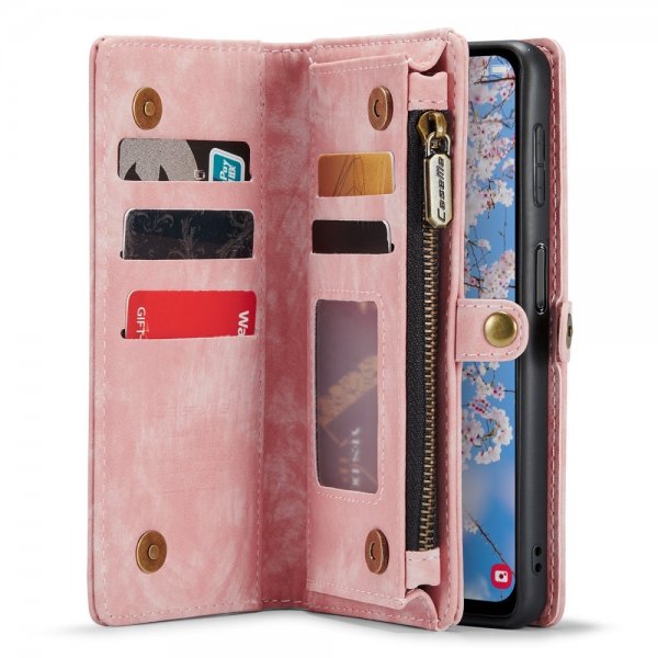 CaseMe Samsung Galaxy A54 5G Fodral 008 Series Löstagbart Skal Rosa