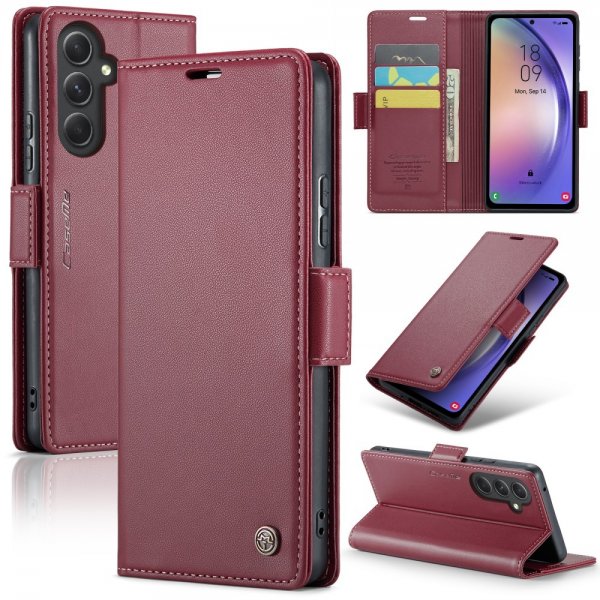 CaseMe Samsung Galaxy A54 5G Fodral 023 Series Röd