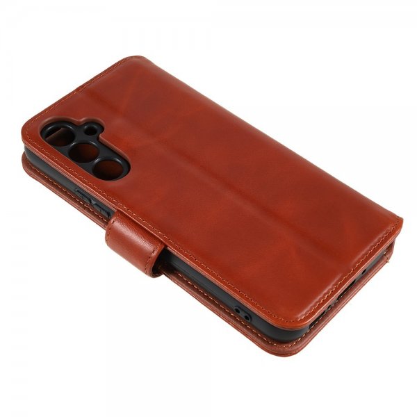 Nordic Covers Samsung Galaxy A54 5G Fodral Essential Leather Maple Brown