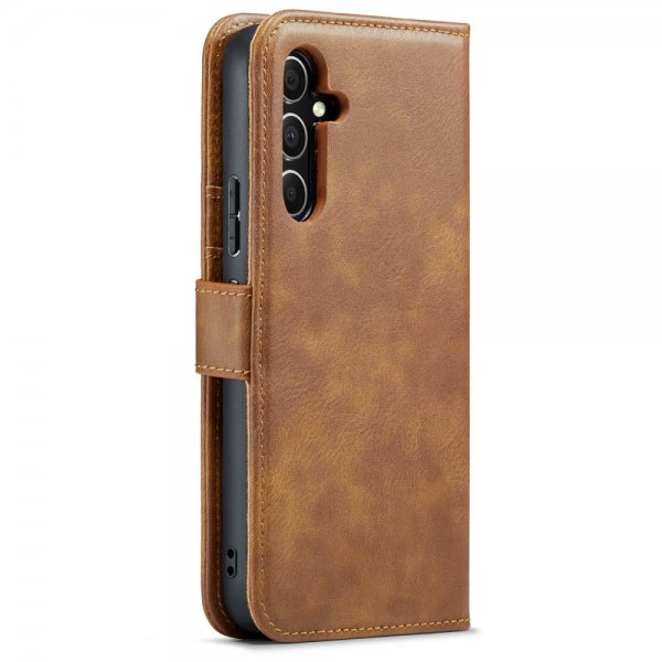 Dg.Ming Samsung Galaxy A54 5G Fodral med Löstagbart Skal Brun