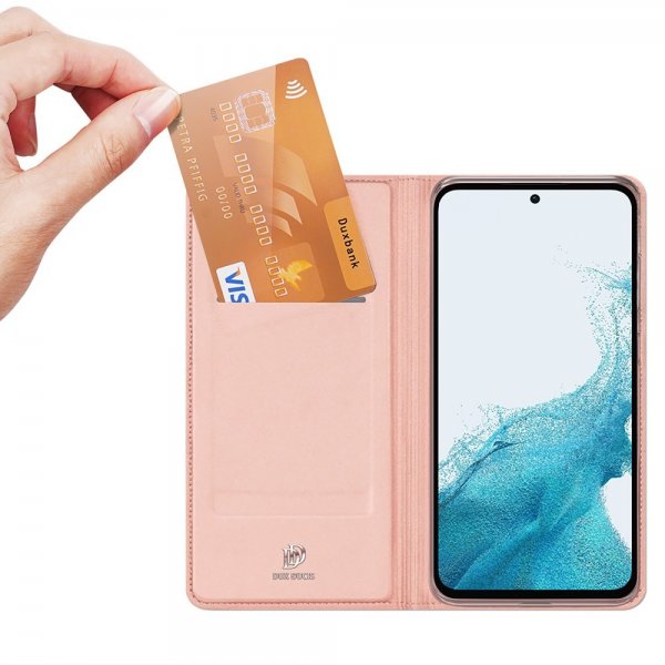 Dux Ducis Samsung Galaxy A54 5G Fodral Skin Pro Series Rosa
