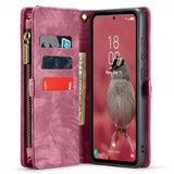 CaseMe Samsung Galaxy A55 Fodral 008 Series Löstagbart Skal Röd