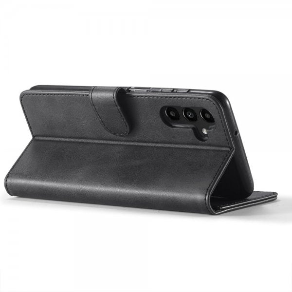 Lc.Imeeke Samsung Galaxy A55 Fodral med Kortfack Stativfunktion Svart