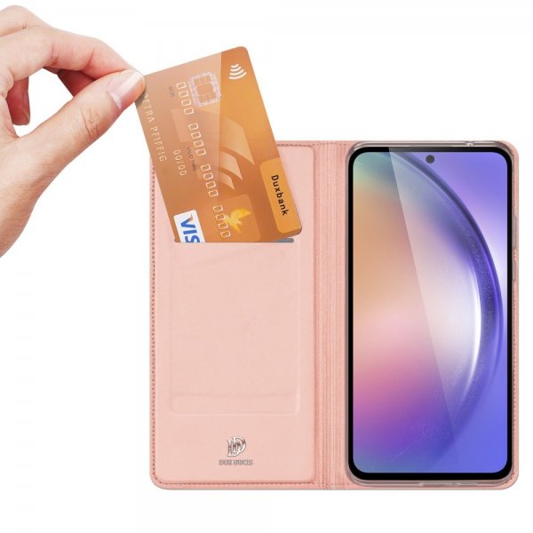 Dux Ducis Samsung Galaxy A55 Fodral Skin Pro Series Rosa