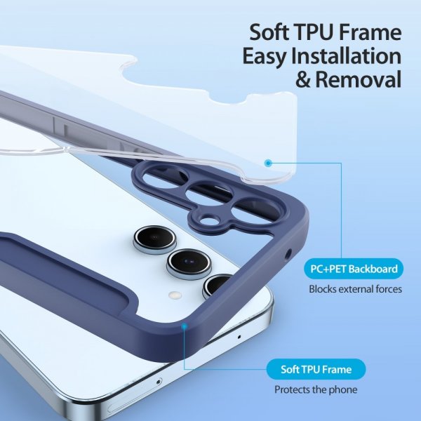 Dux Ducis Samsung Galaxy A55 Fodral Skin X Pro Series Blå