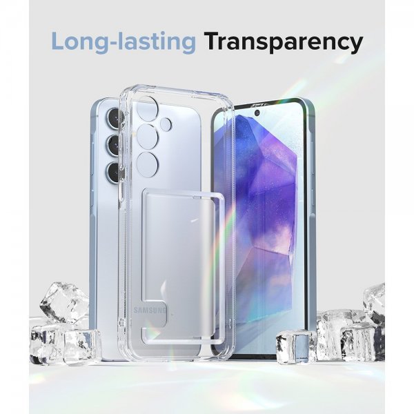 Ringke Samsung Galaxy A55 Skal Fusion Card Clear