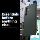 Spigen Samsung Galaxy A55 Skal Liquid Air Abyss Green