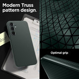 Spigen Samsung Galaxy A55 Skal Liquid Air Abyss Green