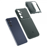 Spigen Samsung Galaxy A55 Skal Optik Armor Abyss Green