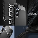 Spigen Samsung Galaxy A55 Skal Rugged Armor Matte Black