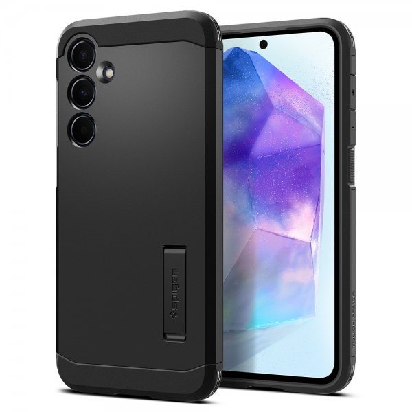 Spigen Samsung Galaxy A55 Skal Tough Armor Svart