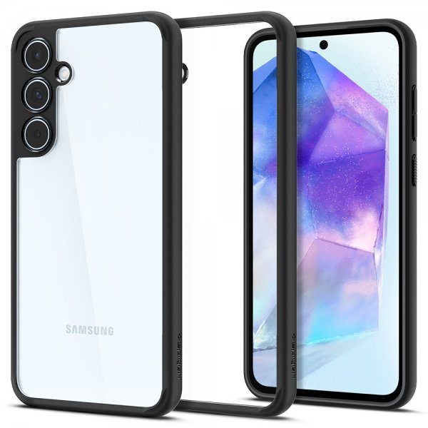 Spigen Samsung Galaxy A55 Skal Ultra Hybrid Matte Black