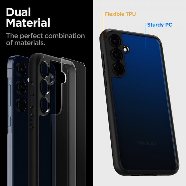 Spigen Samsung Galaxy A55 Skal Ultra Hybrid Matte Black