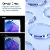 Spigen Samsung Galaxy A55 Skärmskydd GLAS.tR ALIGNmaster 2-pack