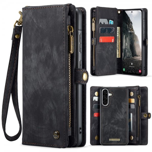 CaseMe Samsung Galaxy A56 Fodral 008 Series Löstagbart Skal Svart