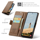 CaseMe Samsung Galaxy A56 Fodral 023 Series Brun