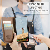 CaseMe Samsung Galaxy A56 Fodral 023 Series Brun