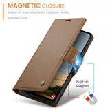 CaseMe Samsung Galaxy A56 Fodral 023 Series Brun