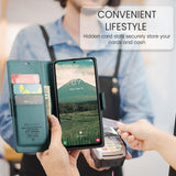 CaseMe Samsung Galaxy A56 Fodral 023 Series Grön