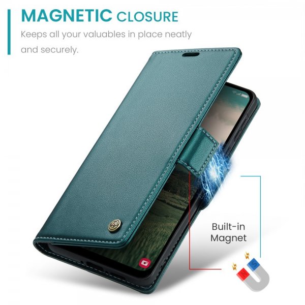 CaseMe Samsung Galaxy A56 Fodral 023 Series Grön