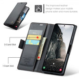 CaseMe Samsung Galaxy A56 Fodral 023 Series Svart