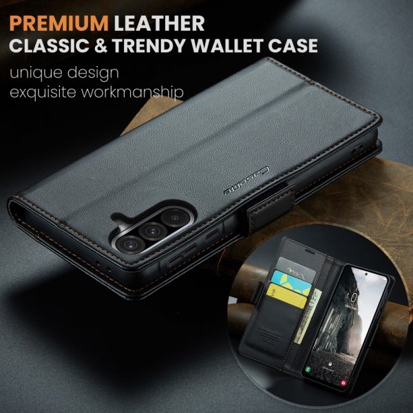 CaseMe Samsung Galaxy A56 Fodral 023 Series Svart