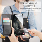 CaseMe Samsung Galaxy A56 Fodral 023 Series Svart