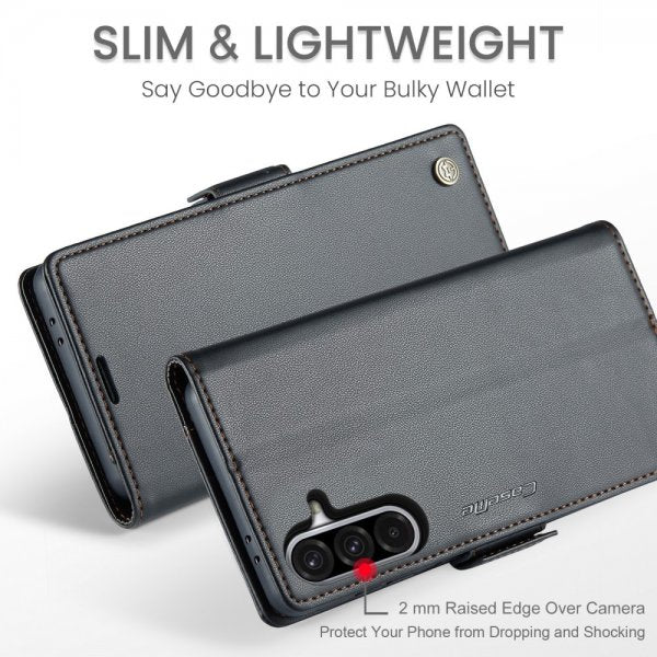 CaseMe Samsung Galaxy A56 Fodral 023 Series Svart