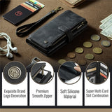 CaseMe Samsung Galaxy A56 Fodral C30 Series Svart