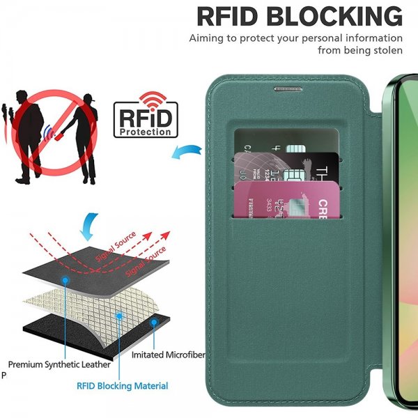 Samsung Galaxy A56 Fodral MagSafe Grön