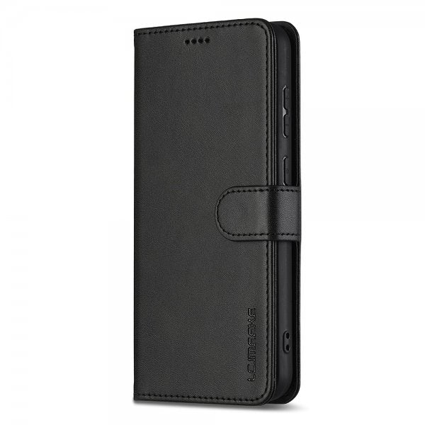 Lc.Imeeke Samsung Galaxy A56 Fodral med Kortfack Stativfunktion Svart