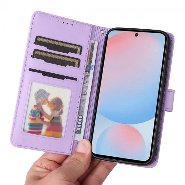 Betopnice Samsung Galaxy A56 Fodral med Löstagbart Skal 005 Lila