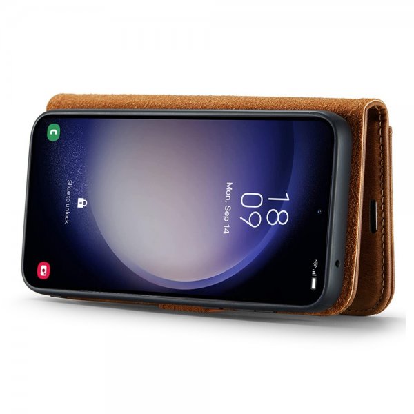 Dg.Ming Samsung Galaxy A56 Fodral med Löstagbart Skal Brun