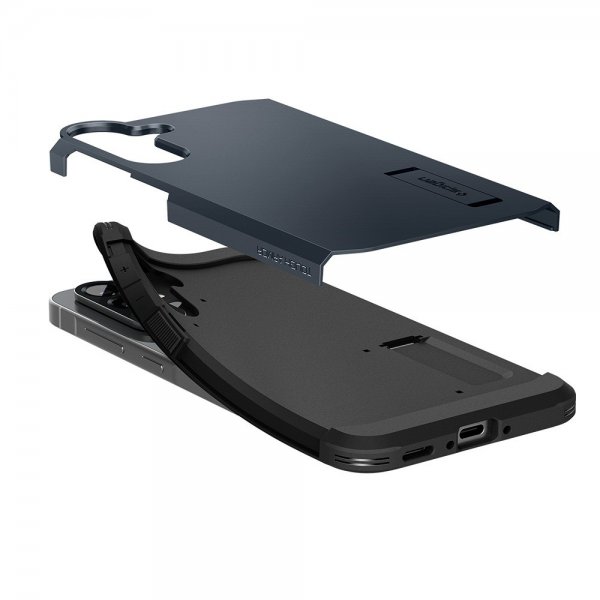 Spigen Samsung Galaxy A56 Skal Tough Armor Metal Slate