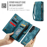 CaseMe Samsung Galaxy A57 Fodral 008 Series Löstagbart Skal Blå
