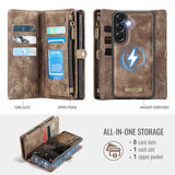 CaseMe Samsung Galaxy A57 Fodral 008 Series Löstagbart Skal Brun