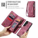 CaseMe Samsung Galaxy A57 Fodral 008 Series Löstagbart Skal Röd