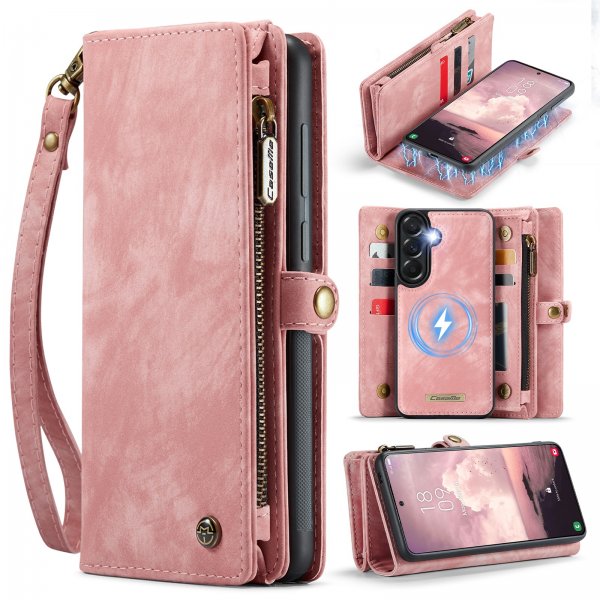 CaseMe Samsung Galaxy A57 Fodral 008 Series Löstagbart Skal Rosa
