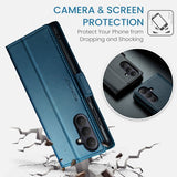 CaseMe Samsung Galaxy A57 Fodral 023 Series Blå