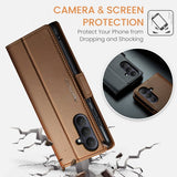 CaseMe Samsung Galaxy A57 Fodral 023 Series Brun