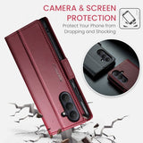 CaseMe Samsung Galaxy A57 Fodral 023 Series Röd