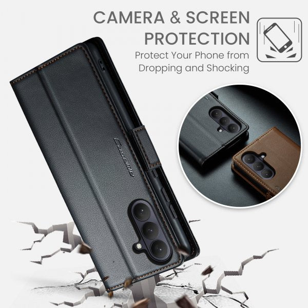 CaseMe Samsung Galaxy A57 Fodral 023 Series Svart