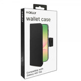 Celly Samsung Galaxy A57 Fodral Wally Wallet Case Svart