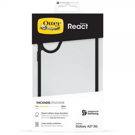 Otterbox Samsung Galaxy A37 Skal React Black Crystal