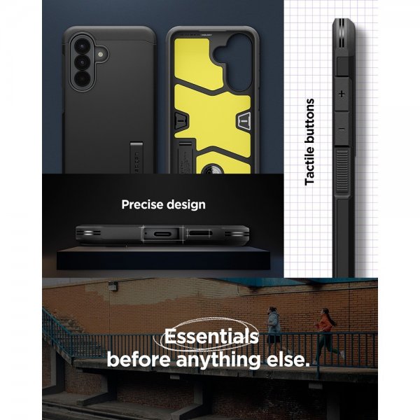 Spigen Samsung Galaxy A57 Skal Tough Armor Svart