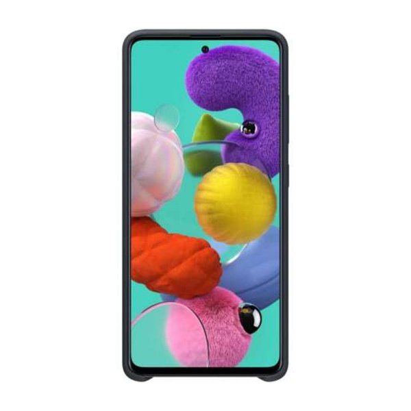 Samsung Galaxy A71 Skal Silikon Svart